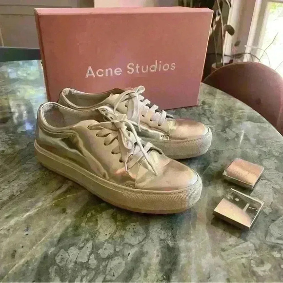 Acne Studios Adriana Metallic sneaker (size 39) - Picture 1 of 6